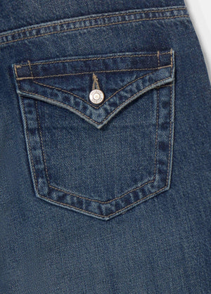 Jean large taille basse