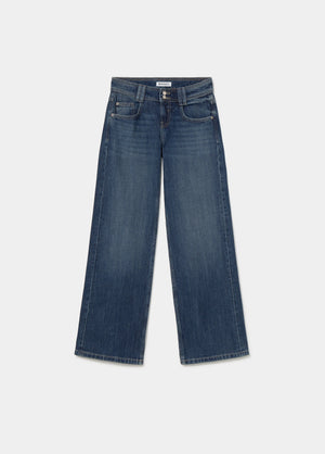 Jean large taille basse