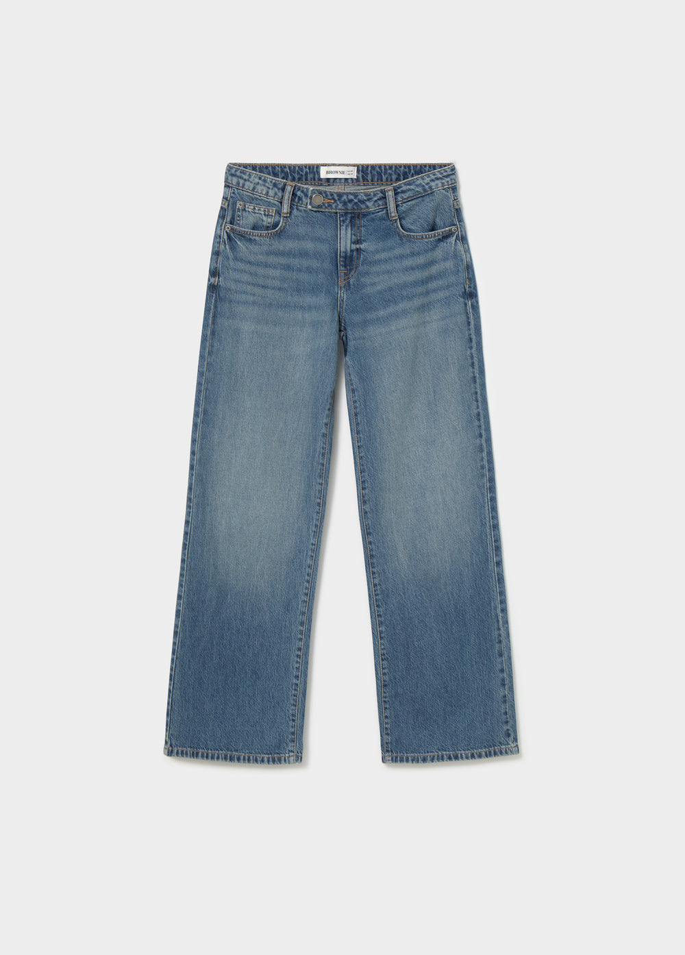 Jeans básico tiro medio