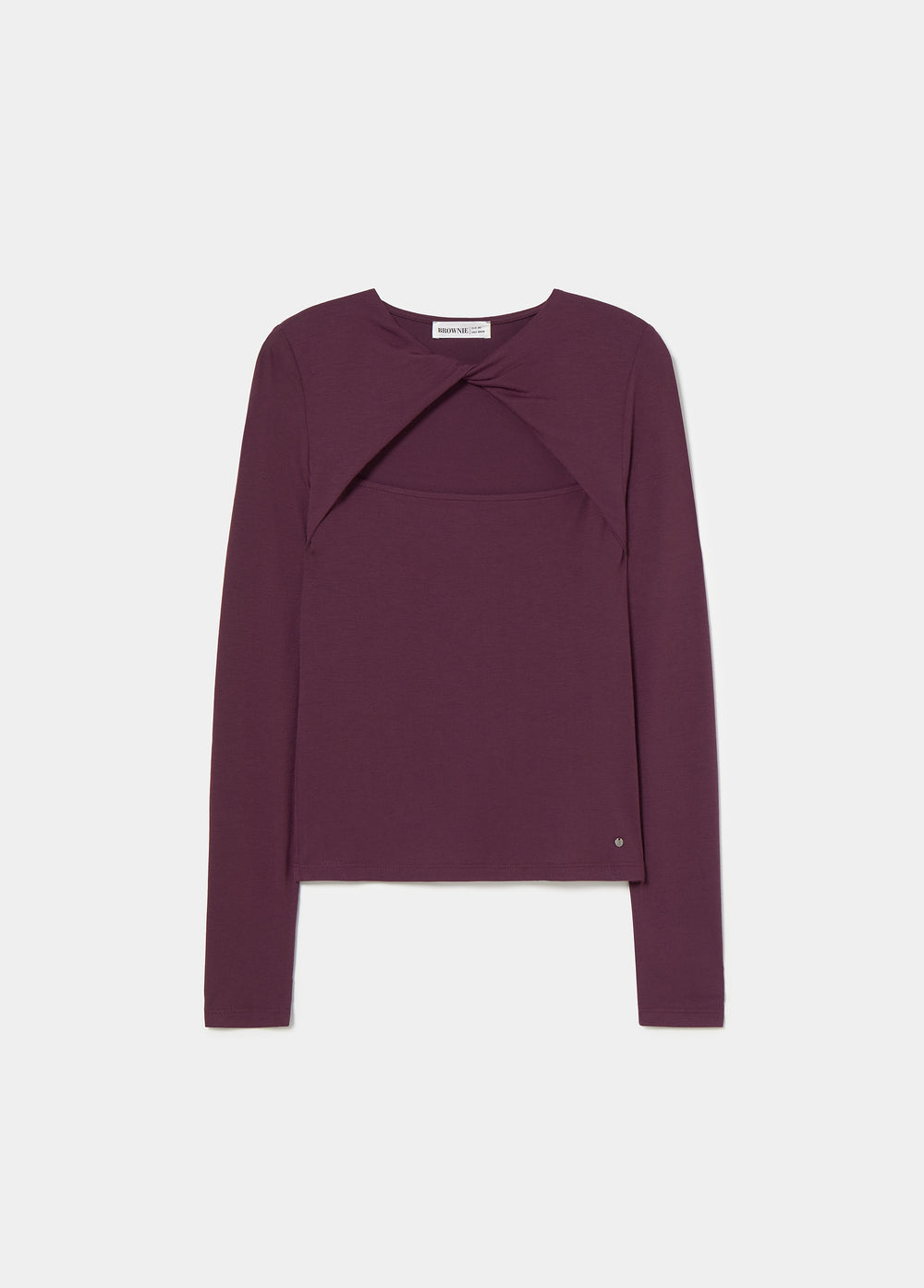 T-Shirt mit Cut-out vorne