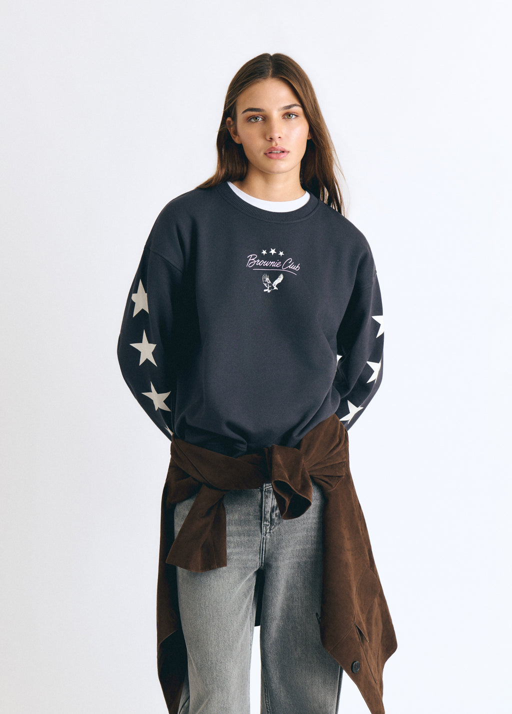 Sudadera print águilas