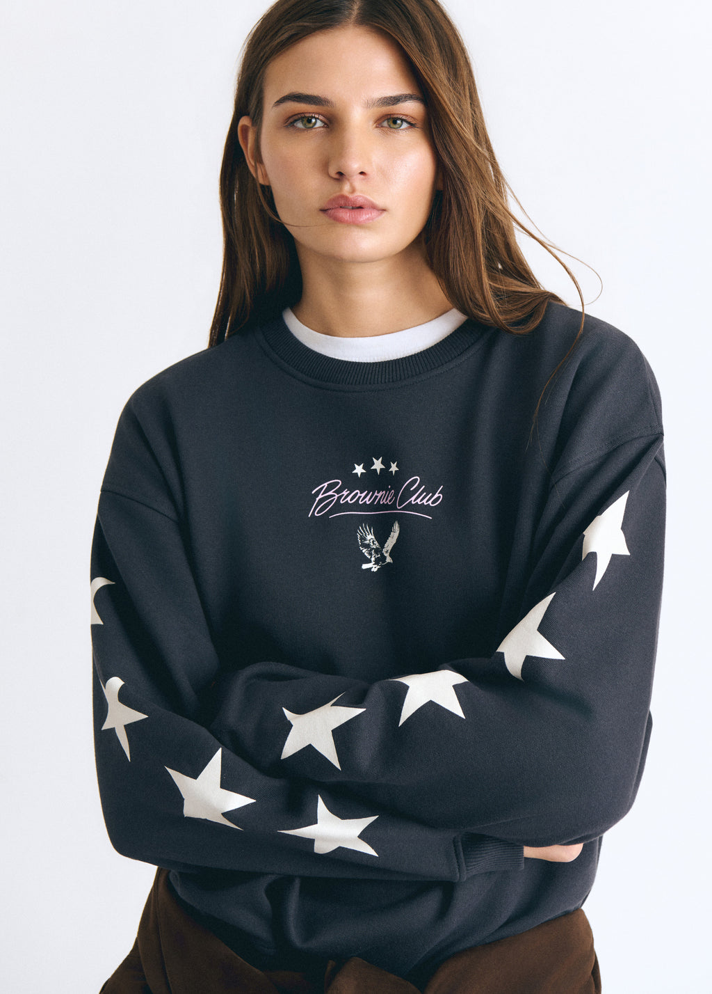 Sudadera print águilas