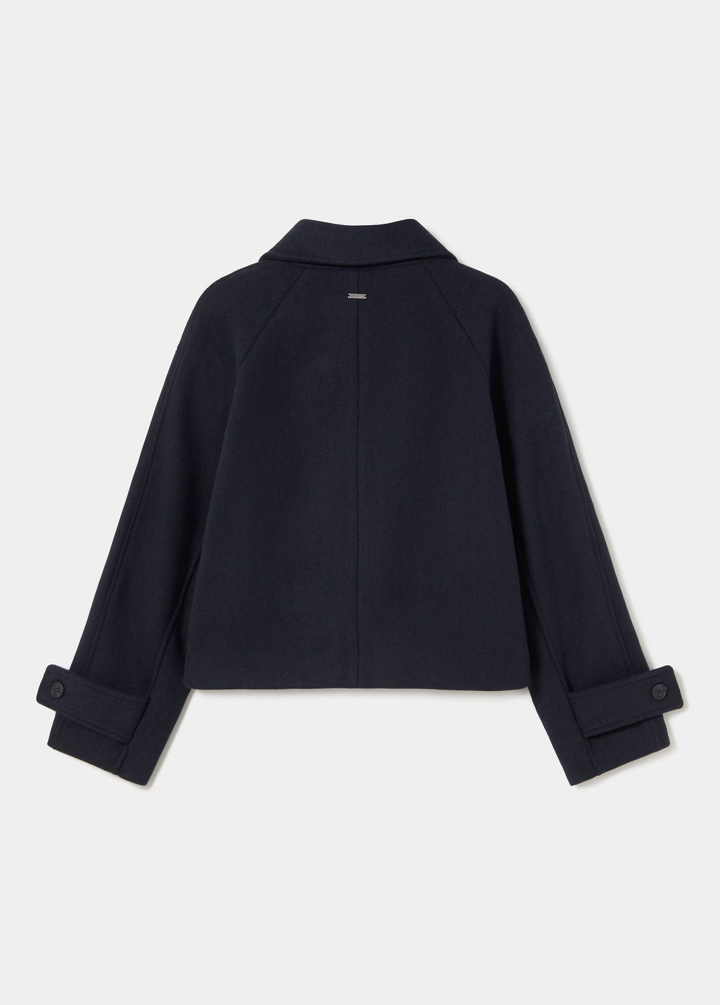 Short coat with frog closures