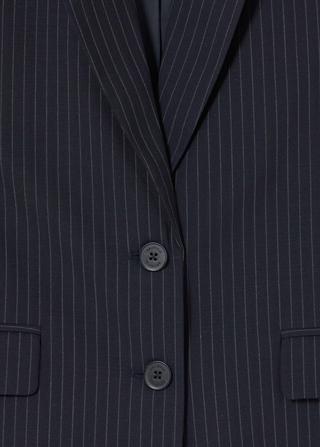 Blazer met krijtstreep