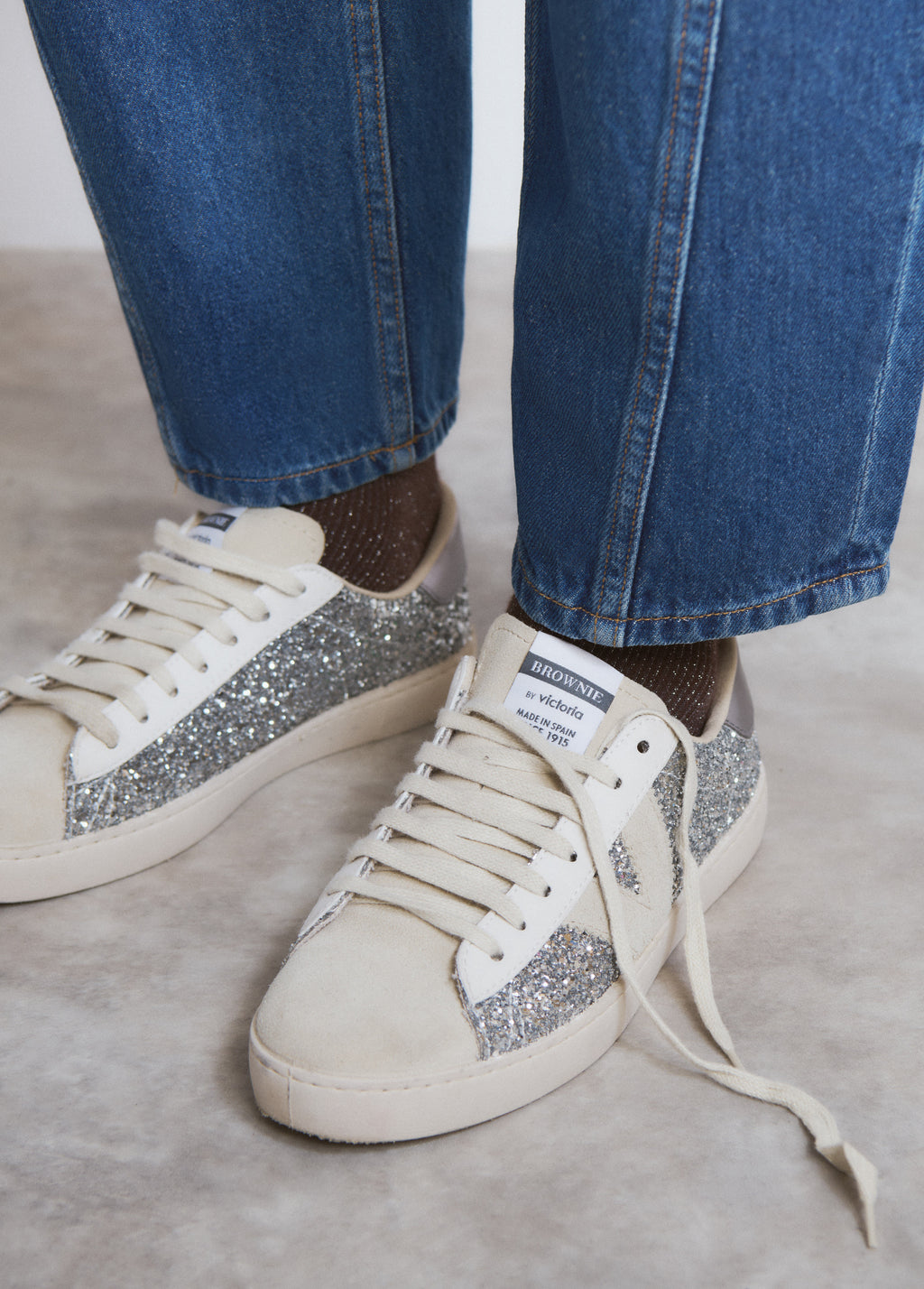 Glitter sneakers x Victoria®