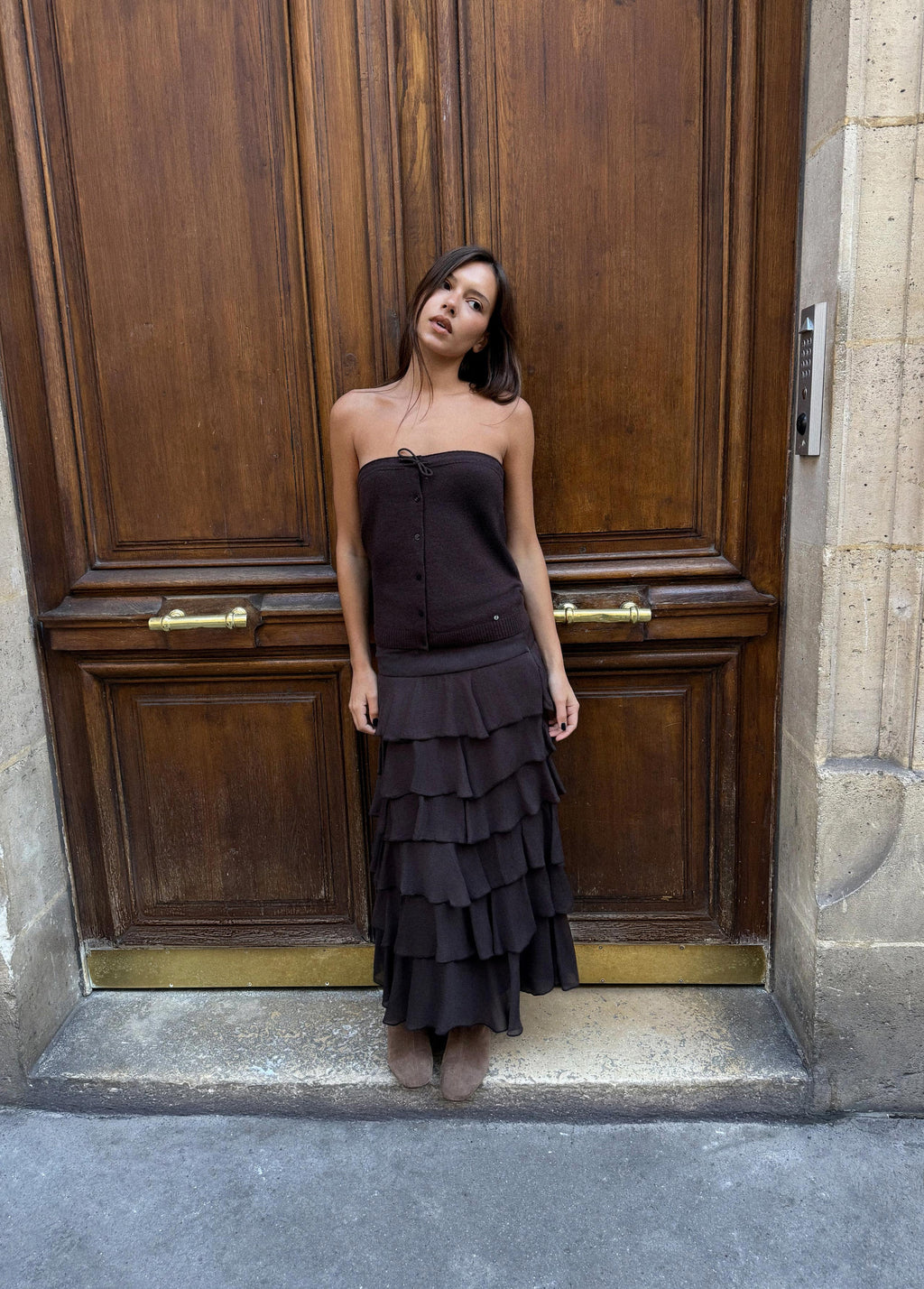 Bandeau with buttons