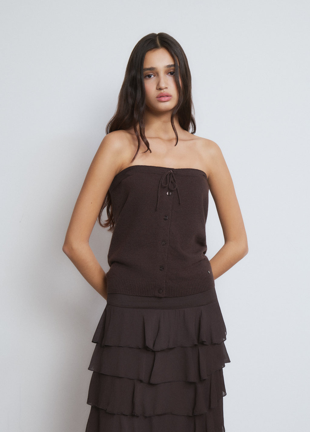 Bandeau with buttons