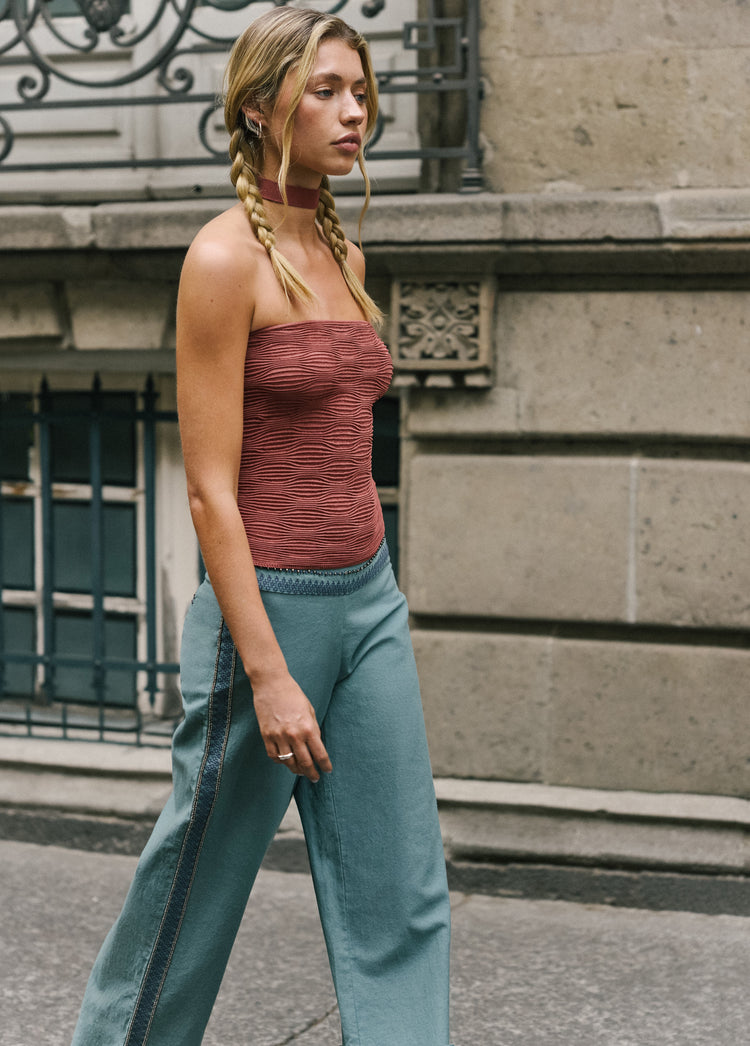 Fantasy knit bandeau