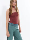 Bandeau a maglia fantasia