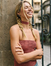 Fantasy knit bandeau