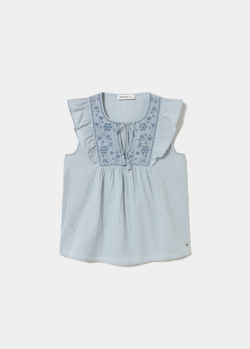 Blusa bordado pecherín