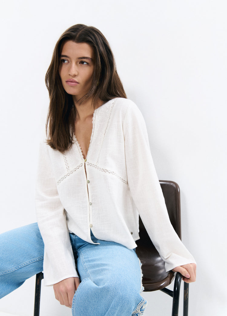 Blusa romántica