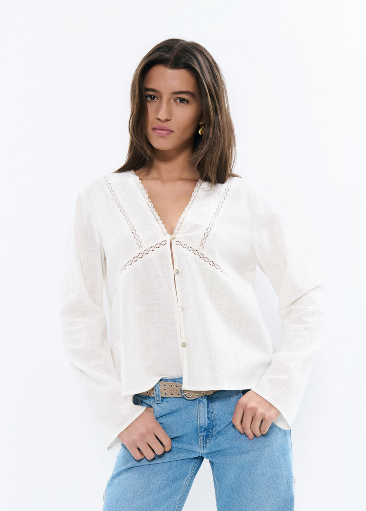 Blusa romántica