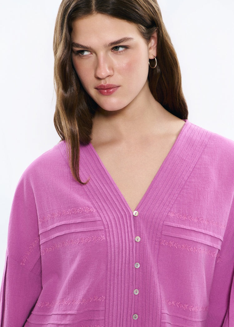 Embroidered blouse