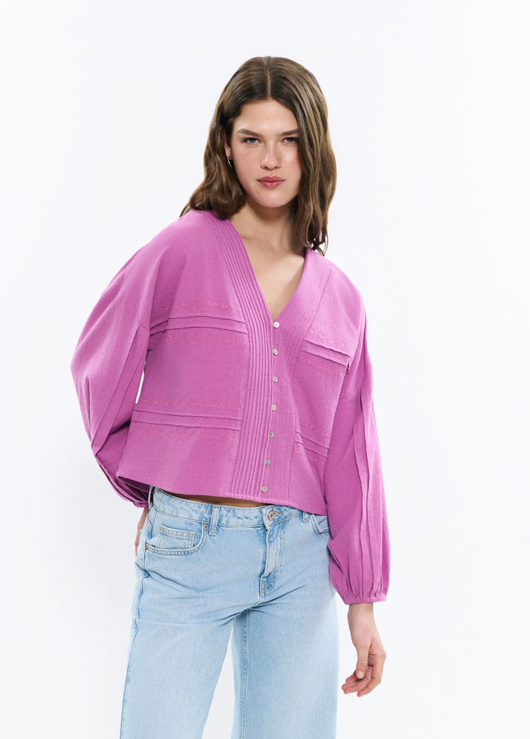 Embroidered blouse