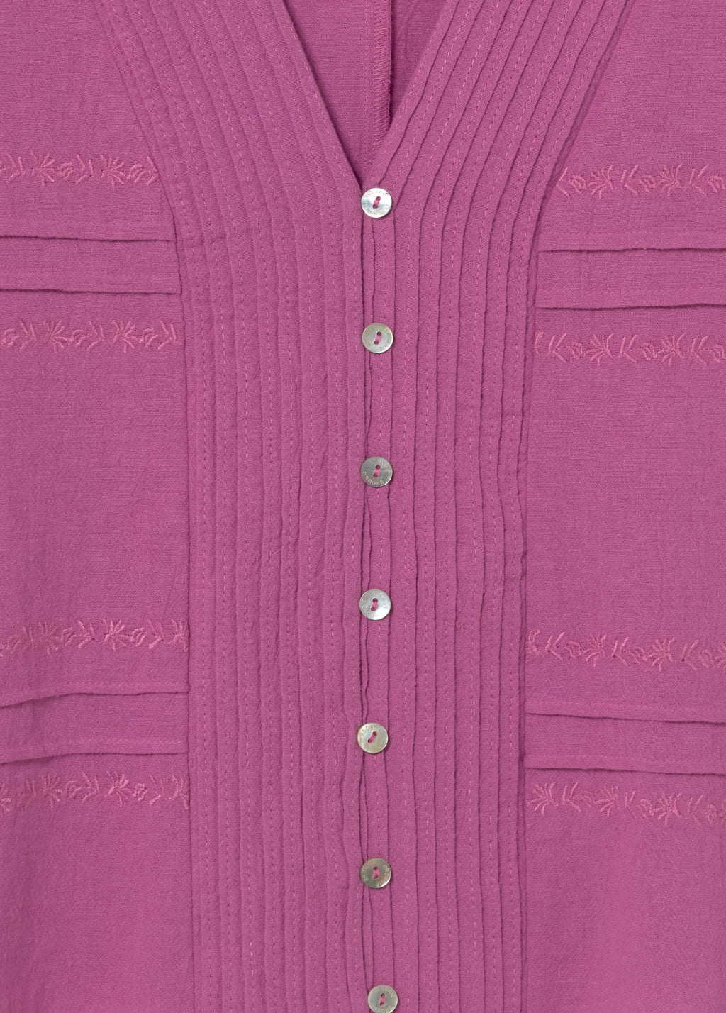 Blouse brodée