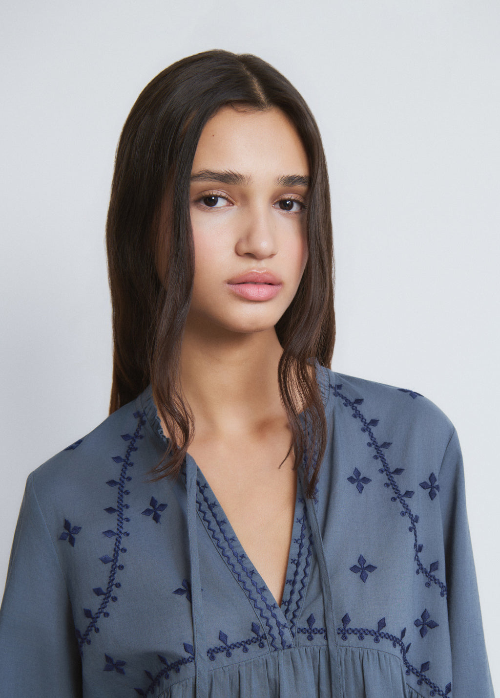 Embroidered blouse
