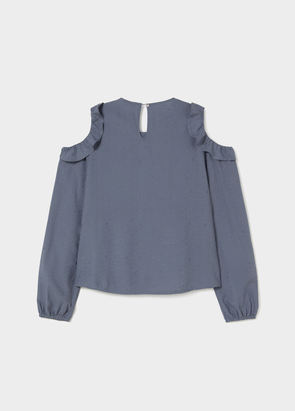 Blouse découpes volants