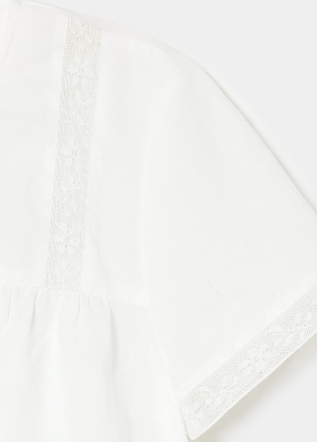Blouse met kanten details