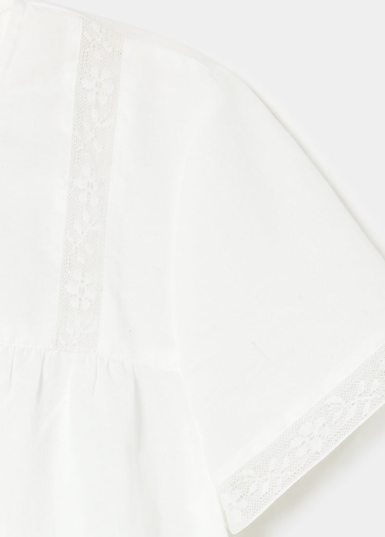 Blusa detalle laces