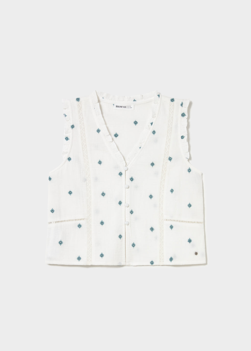 Volants mit Print