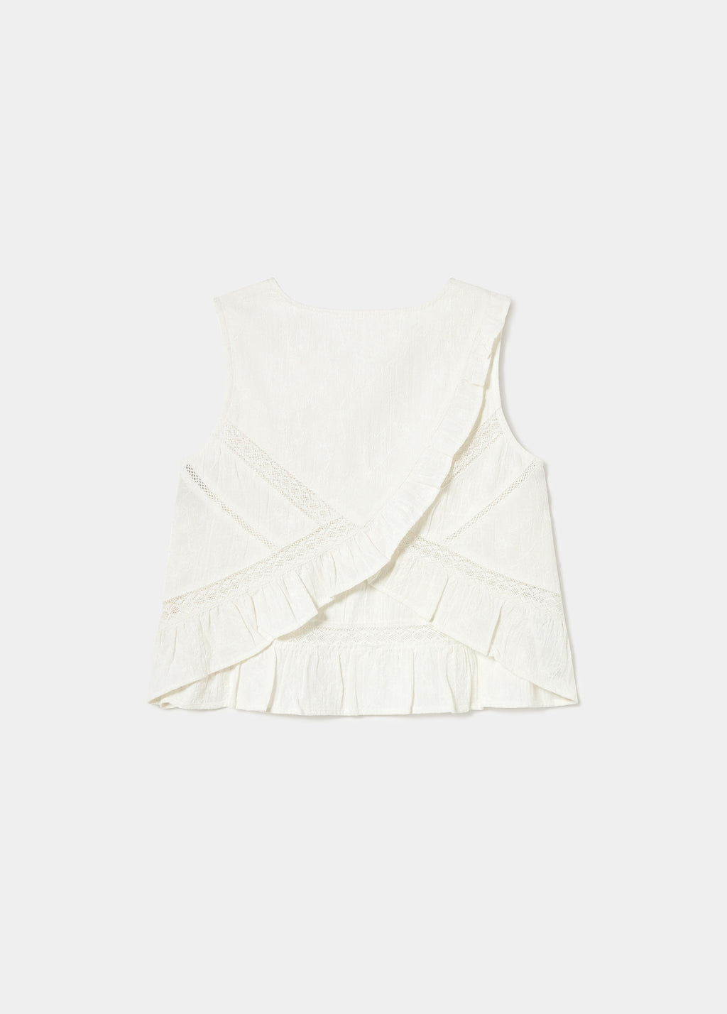 Blusa escote laces