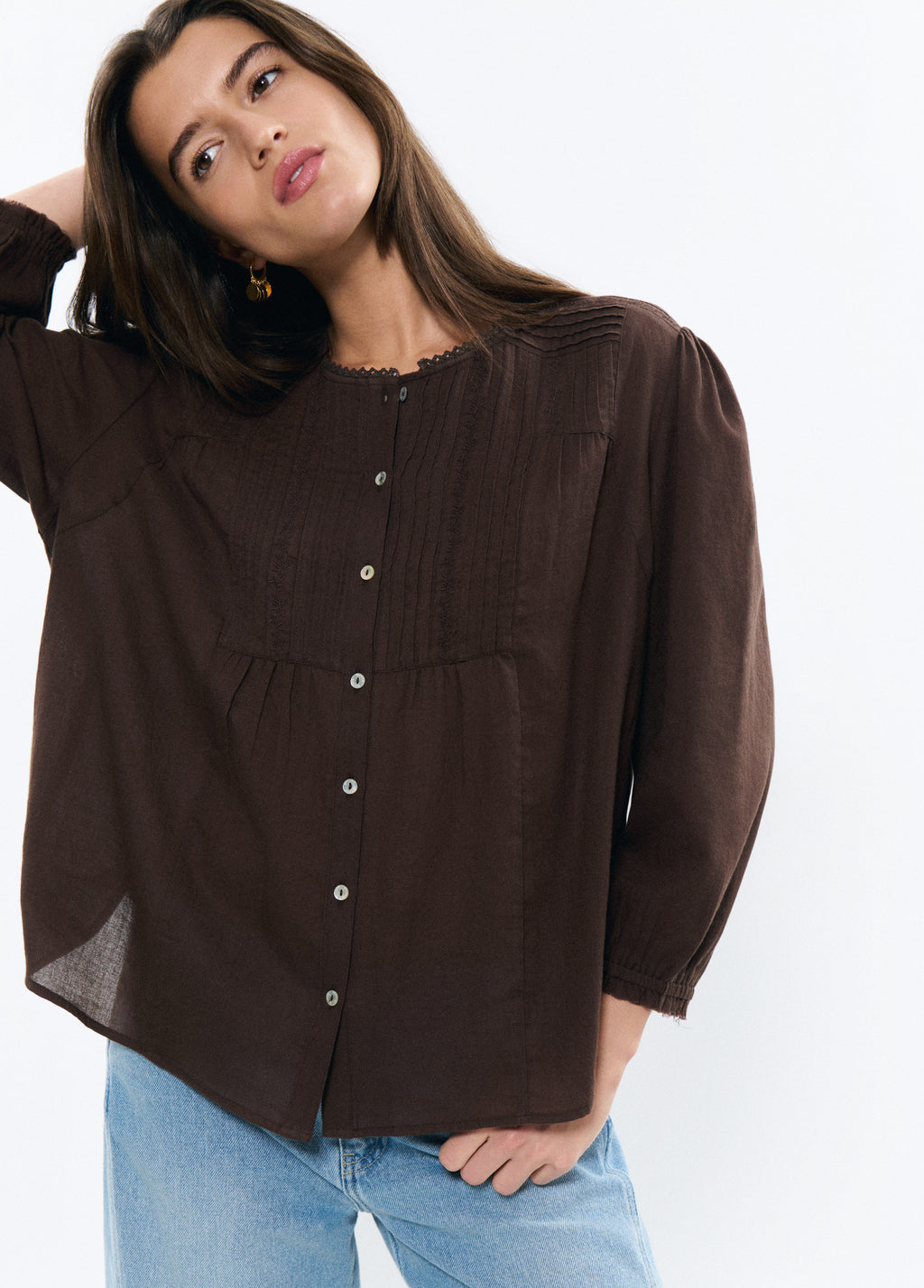 Blouse romantique