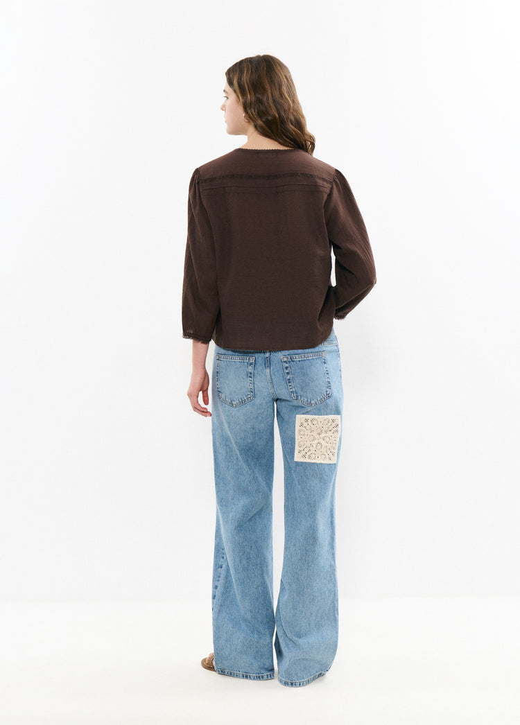 Blusa romántica