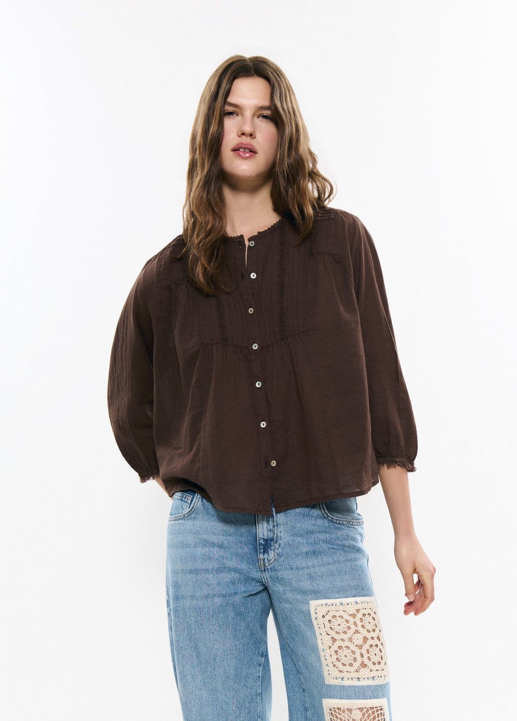 Blouse romantique