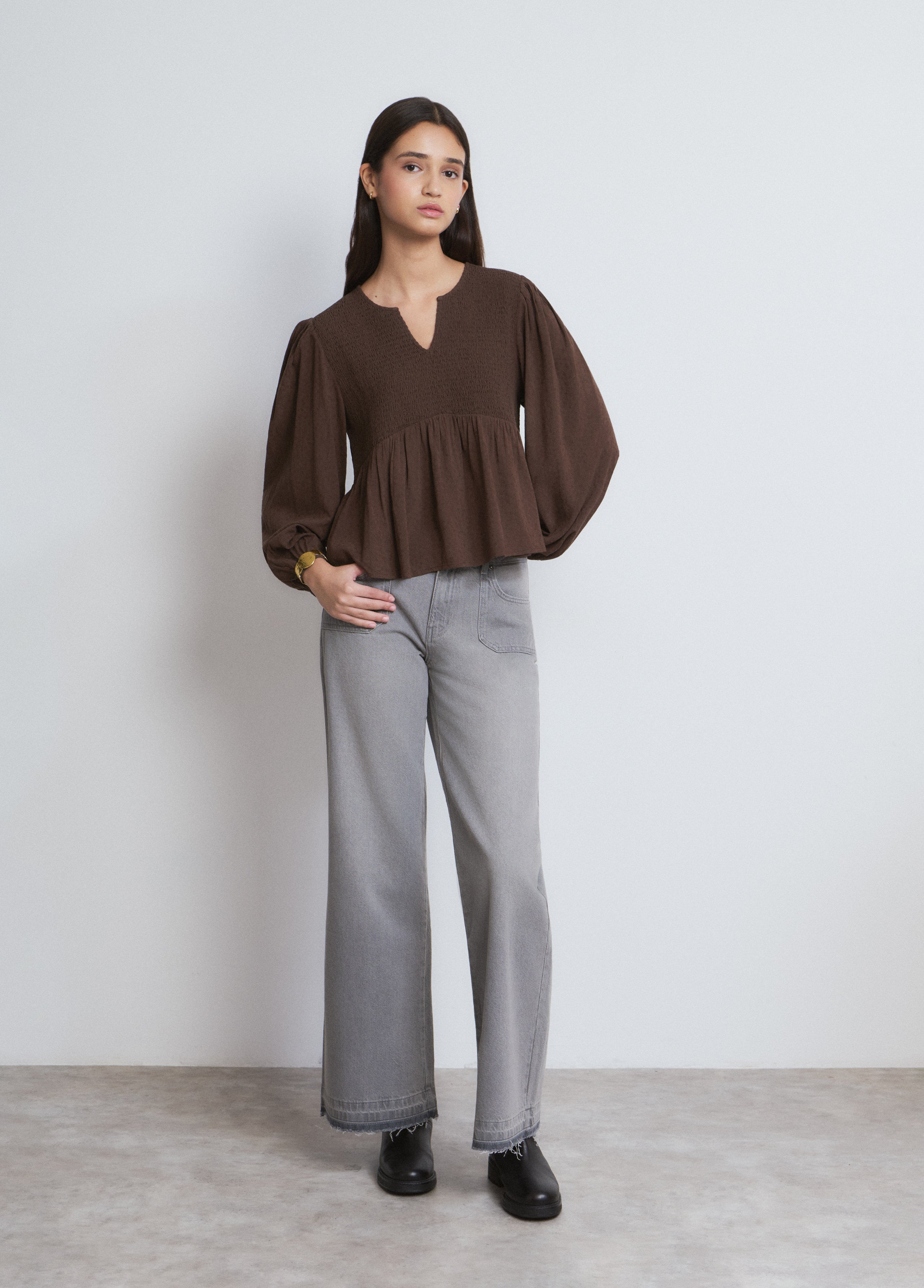 Smock blouse