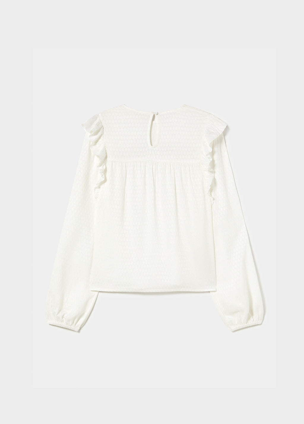 Blouse volants clous