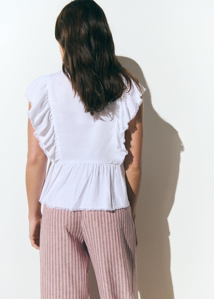 Blusa volantes