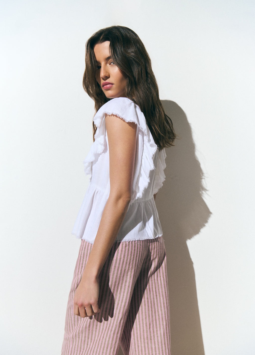 Ruffle blouse