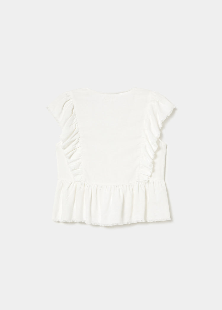 Blusa volantes