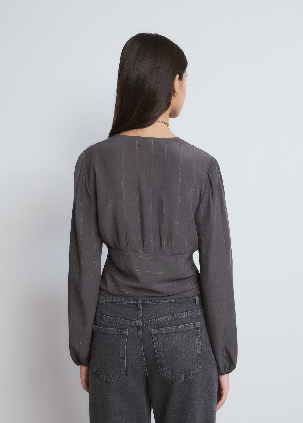 Blouse à volants