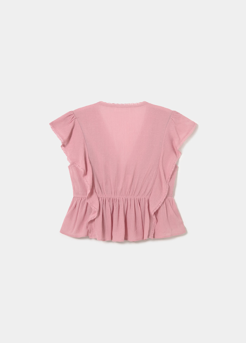 Blusa con volant