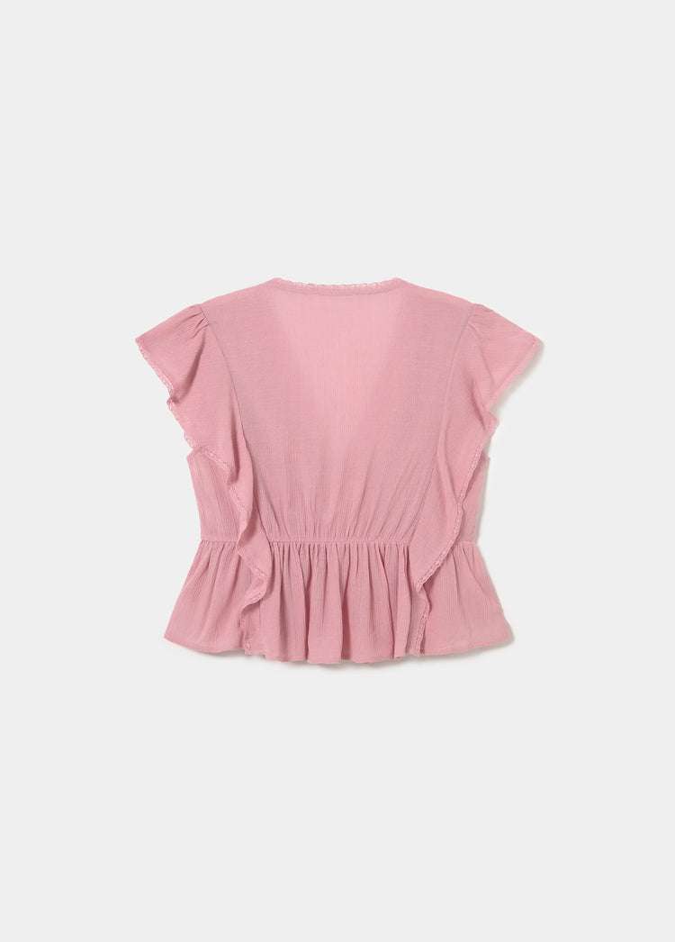 Blusa volantes