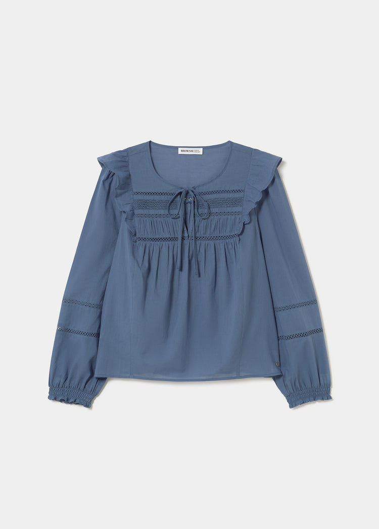 Blusa volantes