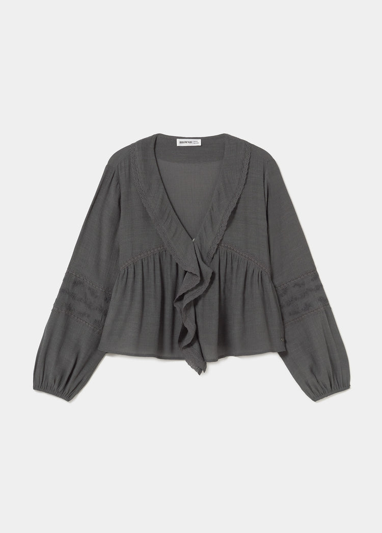 Blusa volantes