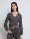 Blouse à volants