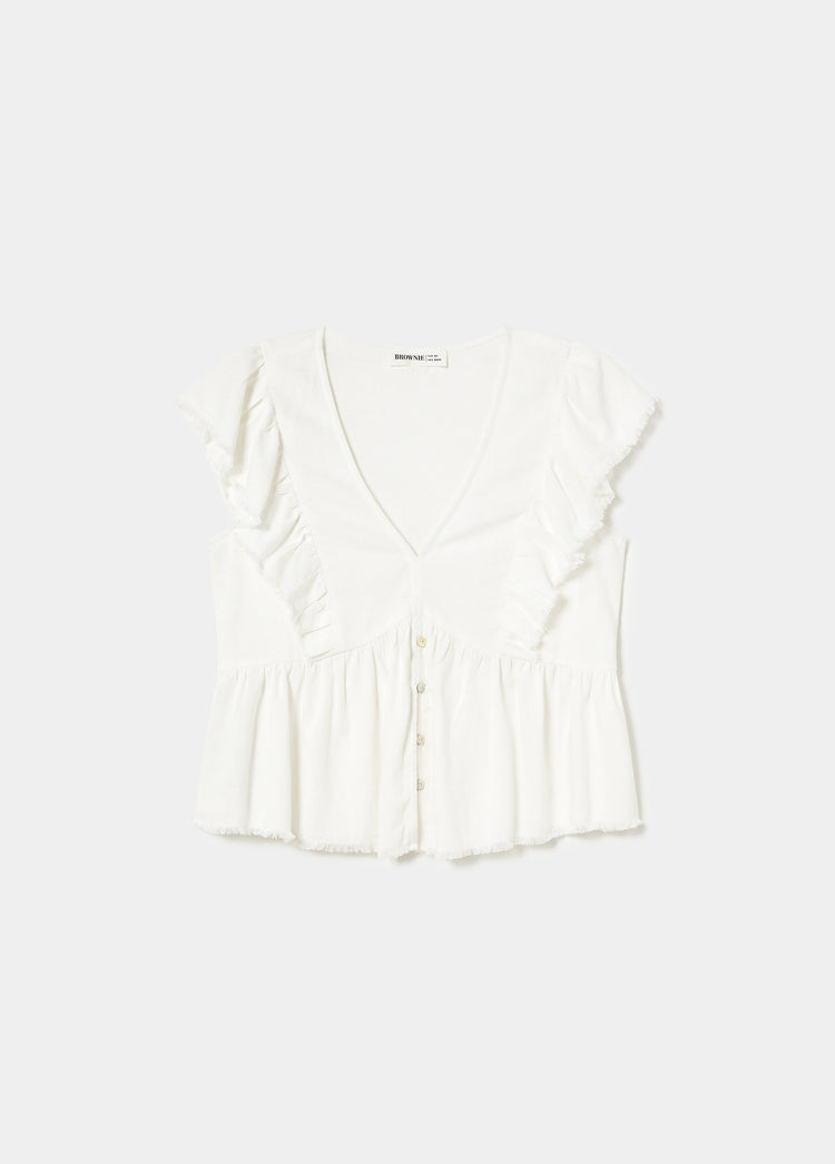 Blusa volantes