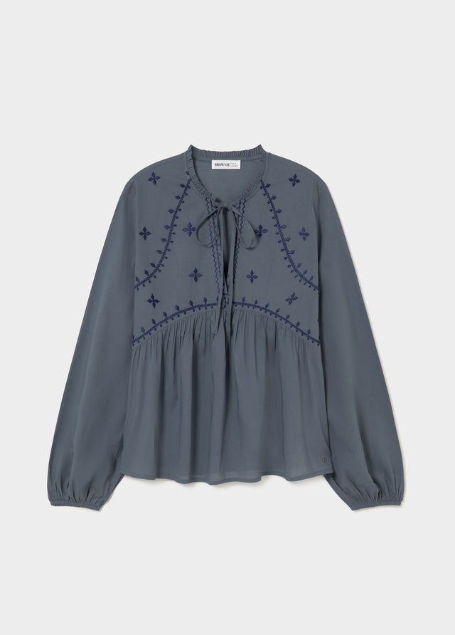 Embroidered blouse
