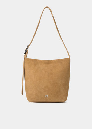 Sac seau anse cuir