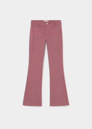 Pantalón campana bolsillos