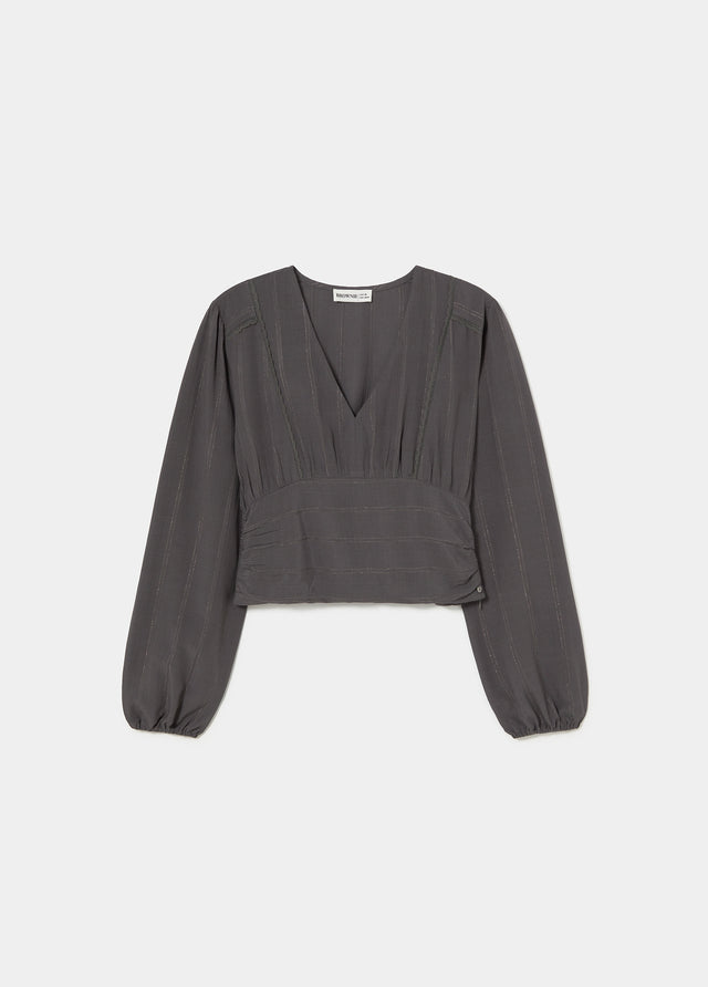 Blouse à volants