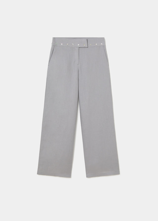 Pantalon fluide lin
