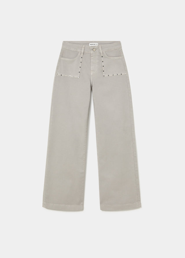 Pantalon droit à clous