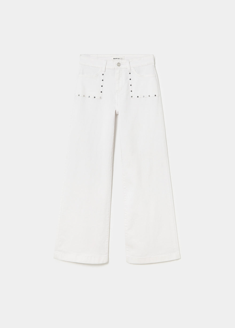 Pantalón culotte tachas