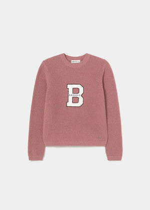 Pull brodé