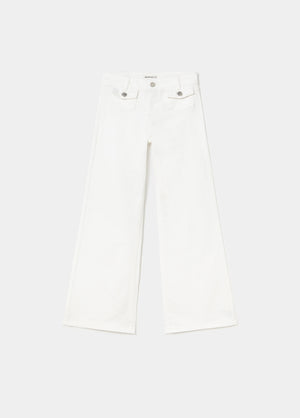 Pantalón campana bolsillos frontales